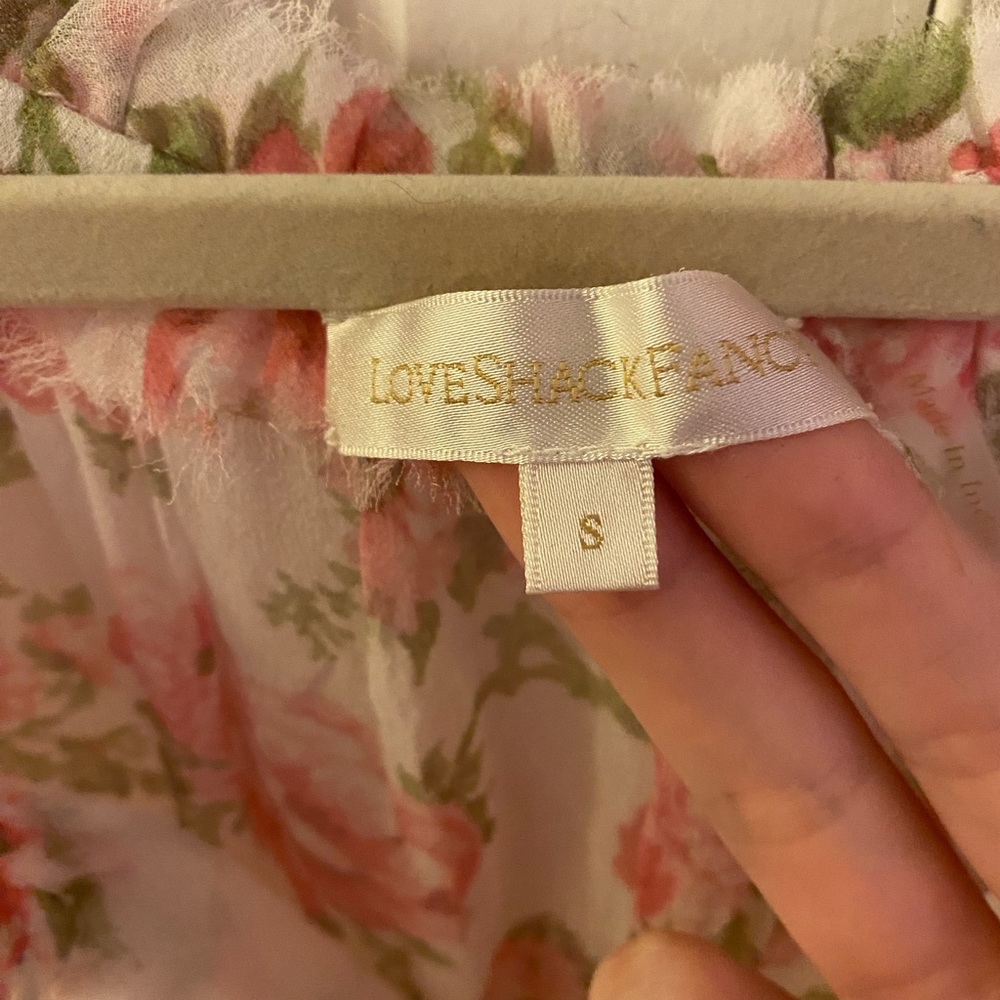 Loveshackfancy popover rose dress. Size small. Brand new with tag - Picture 7 of 8
